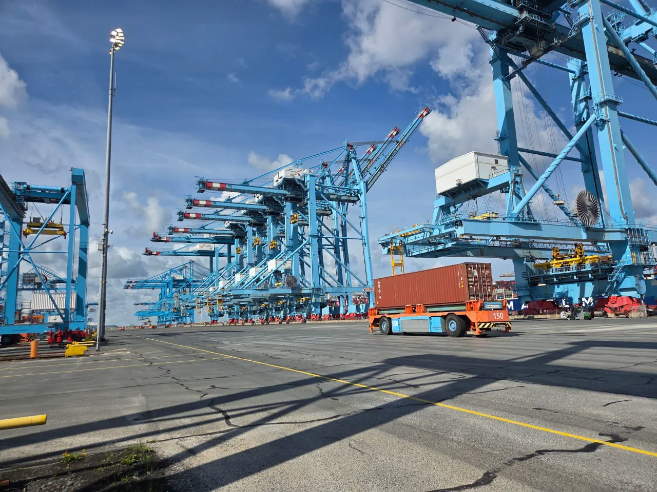 RTG steel structures